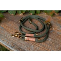 Leine Verstellbar Für Hunde Aus Kletterseil von heeymaja