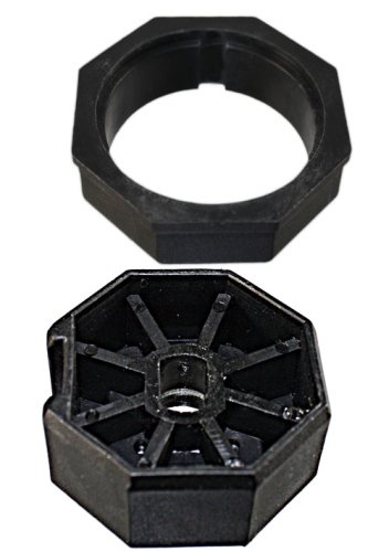heicko Adapter-Set, 70 mm 8-Kantwelle, für Motoren mit Ø 45 mm (1 ST) von heicko