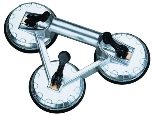 3-Kopf-Saugheber, Kraftrichtung senkrecht: max. 130 kg Ø 123 mm (1 ST) von heicko