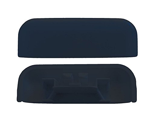 Wasserschlitzkappe soft edge, anthrazitgrau, ähnlich RAL 7016 28-30x5 mm (100 ST) von heicko