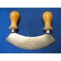 Wiegemesser Kräutermesser Hackmesser Vintage Wiegemesser Kräutermesser Hackmesser Vintage von heideliesel