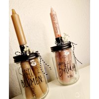 Geburtstagsgrüße Und Wünsche.dinnerkerzen Mit Individuell Gestalteten Wünschen .anstatt Blumen.glas Als Kerzenhalter.wunschlicht Geburtstagsgrüße Und Wünsche.dinnerkerzen Mit Individuell Gestalteten Wünschen .anstatt Blumen.glas Als Kerzenhalter.wunschlicht von heikehandmade1