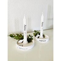 Personalisierte Aus Raysin Gegossene Kerzenhalter Mit Einer Kerze. Muttertag, Geburtstag, Kleines Mitbringsel, Konfirmation Personalisierte Aus Raysin Gegossene Kerzenhalter Mit Einer Kerze. Muttertag, Geburtstag, Kleines Mitbringsel, Konfirmation von heikehandmade1