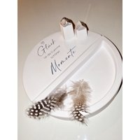 Zwei Teiliger Teller Aus Raysin, Stiftablage Zwei Teiliger Teller Aus Raysin, Stiftablage von heikehandmade1