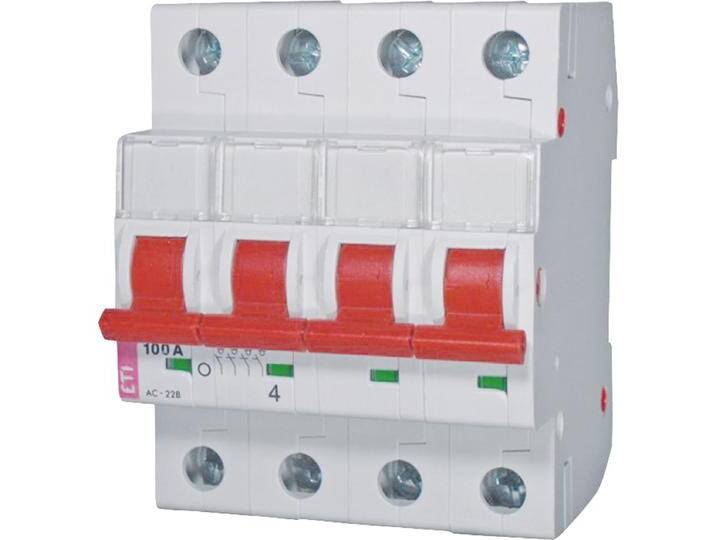 Modularer Hauptschalter 4-polig,100A, SV4100 von heima24