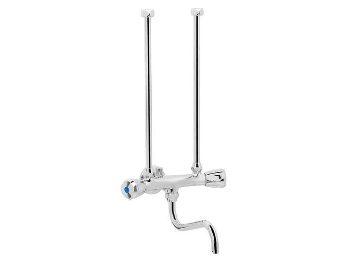 Zweigriffmischer für Elektro-Warmwasserbereiter KWC ND, Ausladung 160 mm, chrom - 112.78 Z 290 von heima24
