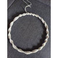 Dekoring 25/30 cm Loop Makramee Schlicht Geschenk Boho Geknüpft Traumfänger Fensterring Türkranz Fensterdeko Deko Natur Sonnengelb Hellgrün von heimelich