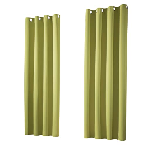 heimtexland ® 1 Paar Thermo- Verdunklungsgardinen Ösenschal Vorhänge Verdunkelnd Isolierend Blickdicht Verdunkelungsvorhänge HxB 245x135 Grün Typ139 heimtexland ® 1 Paar Thermo- Verdunklungsgardinen Ösenschal Vorhänge Verdunkelnd Isolierend Blickdicht Verdunkelungsvorhänge HxB 245x135 Grün Typ139 von heimtexland