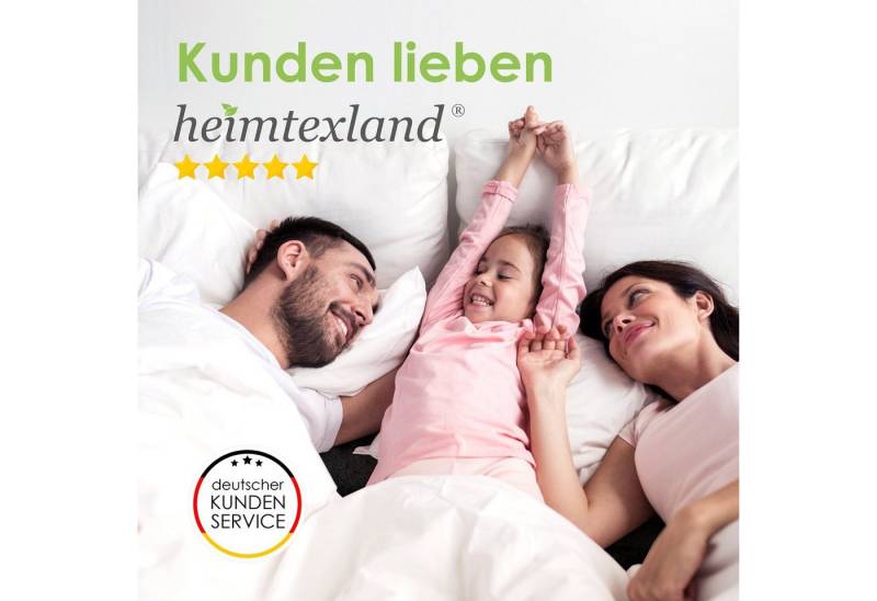 heimtexland Spannbettlaken Cashmere Touch Spannbetttuch Super Soft Bettlaken, Microfaser, Gummizug: rundum, kuschelig weich I Rundum-Gummizug I Matratzenhöhe bis 25 cm I von heimtexland