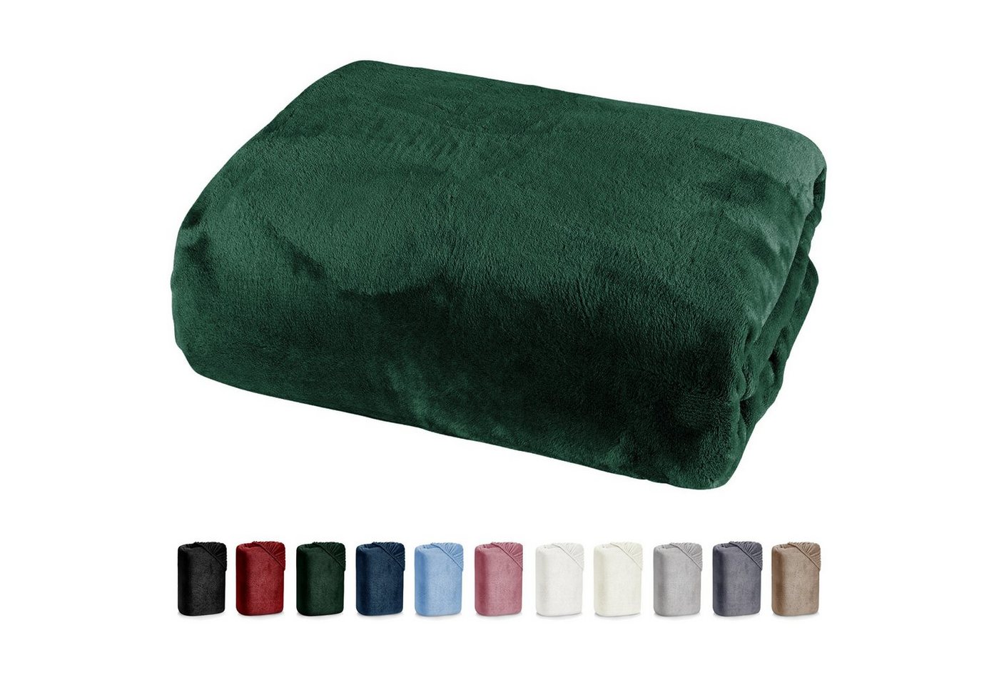 heimtexland Spannbettlaken Cashmere Touch Spannbetttuch Super Soft Bettlaken, Microfaser, Gummizug: rundum, kuschelig weich I Rundum-Gummizug I Matratzenhöhe bis 25 cm I heimtexland Spannbettlaken Cashmere Touch Spannbetttuch Super Soft Bettlaken, Microfaser, Gummizug: rundum, kuschelig weich I Rundum-Gummizug I Matratzenhöhe bis 25 cm I von heimtexland