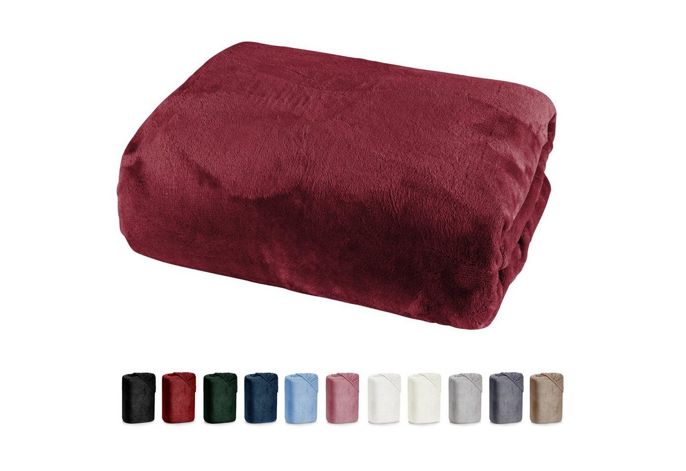 heimtexland Spannbettlaken Cashmere Touch Spannbetttuch Super Soft Bettlaken, Microfaser, Gummizug: rundum, kuschelig weich I Rundum-Gummizug I Matratzenhöhe bis 25 cm I heimtexland Spannbettlaken Cashmere Touch Spannbetttuch Super Soft Bettlaken, Microfaser, Gummizug: rundum, kuschelig weich I Rundum-Gummizug I Matratzenhöhe bis 25 cm I von heimtexland
