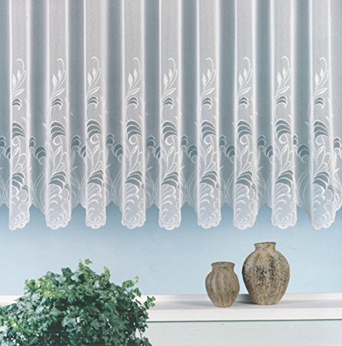 heimtexland Jacquardstore, Gardine, Vorhang, weiß, Verschiedene Größen heimtexland Jacquardstore, Gardine, Vorhang, weiß, Verschiedene Größen von heimtexland