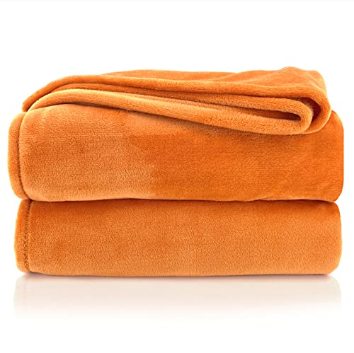 heimtexland Kuscheldecke flauschig Flanell Wohndecke warm Oekotex Tagesdecke Überwurf Sofadecke fusselfrei Fleecedecke Super Soft XL Decke 150x200 cm Typ380 Orange heimtexland Kuscheldecke flauschig Flanell Wohndecke warm Oekotex Tagesdecke Überwurf Sofadecke fusselfrei Fleecedecke Super Soft XL Decke 150x200 cm Typ380 Orange von heimtexland