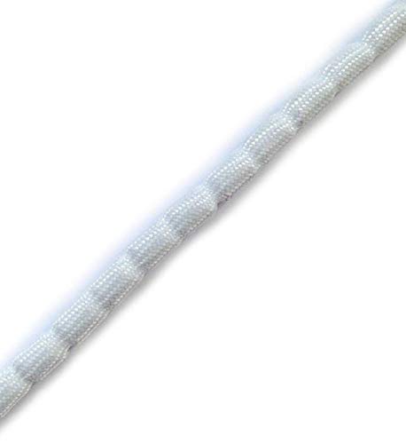 heimtexshop24 5m Bleiband in 14g,22g,35g,50g,70g,85g,100g,150g und 200g Gardinenbleiband, Bewschwerung, Bleiband, Blei, Bleischnur,Bleileinen,Bleischnur,Bleikordel, Gewicht zur Auswahl (5m 85g) von heimtexshop24