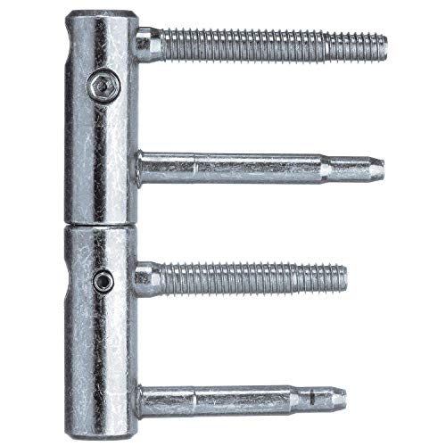 Gedotec Türbänder 3-DIM Zargenbänder Haustür-Scharnier Holz Einbohrband 2-teilig | Rollen ø 20 mm | Bolzen 65 mm | Bandhöhe 112 mm | Stahl verzinkt | 11R 20-000 | 1 Stück - Türscharnier Eingangstür Gedotec Türbänder 3-DIM Zargenbänder Haustür-Scharnier Holz Einbohrband 2-teilig | Rollen ø 20 mm | Bolzen 65 mm | Bandhöhe 112 mm | Stahl verzinkt | 11R 20-000 | 1 Stück - Türscharnier Eingangstür von Gedotec