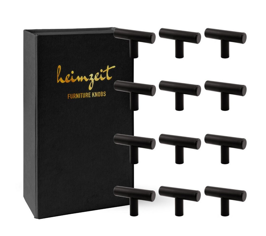 heimzeit Möbelgriff heimzeit Möbelgriffe T-Form (12-St) von heimzeit