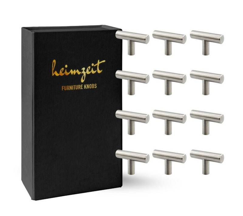 heimzeit Möbelgriff heimzeit Möbelgriffe T-Form (12-St) von heimzeit