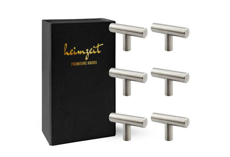 heimzeit Möbelgriff heimzeit Möbelgriffe T-Form (6-St) von heimzeit