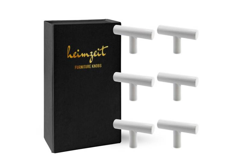 heimzeit Möbelgriff heimzeit Möbelgriffe T-Form (6-St) von heimzeit