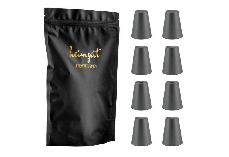 heimzeit Möbelgriff heimzeit Möbelknöpfe Rund (8-St) von heimzeit
