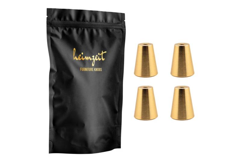 heimzeit Möbelgriff heimzeit Möbelknöpfe Rund (4-St) von heimzeit