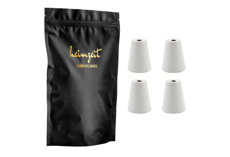 heimzeit Möbelgriff heimzeit Möbelknöpfe Rund (4-St) von heimzeit