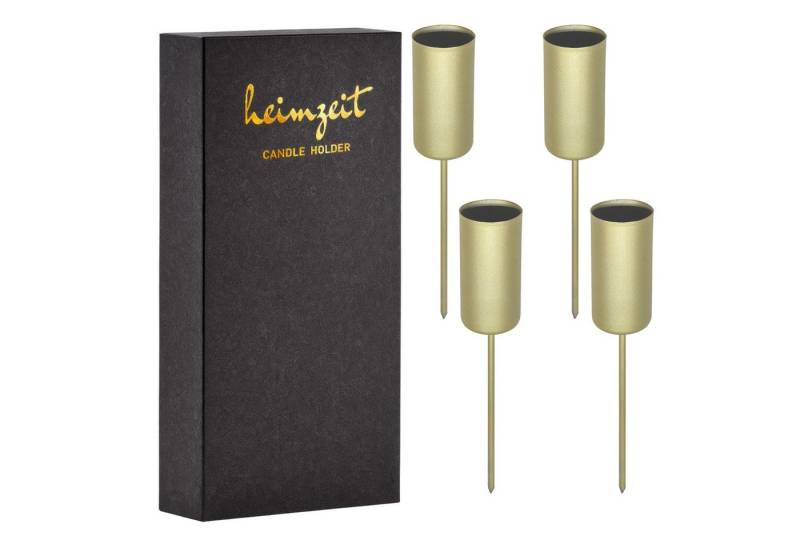 heimzeit Tischkerzenhalter Kerzenhalter f. Stabkerzen Ø22 mm zum Stecken heimzeit Tischkerzenhalter Kerzenhalter f. Stabkerzen Ø22 mm zum Stecken von heimzeit