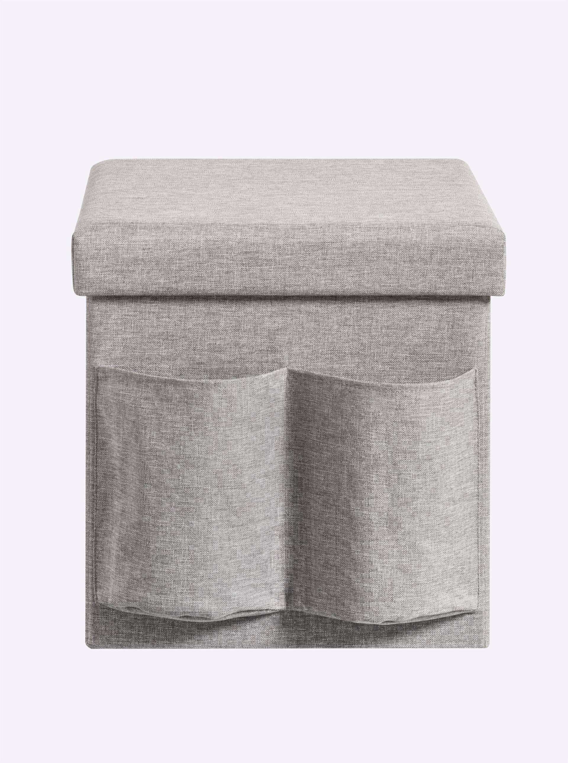 Hocker in grau von heine home von heine home