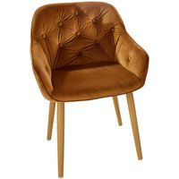 heine home Stuhl, 2er-Set in Samtoptik von heine home