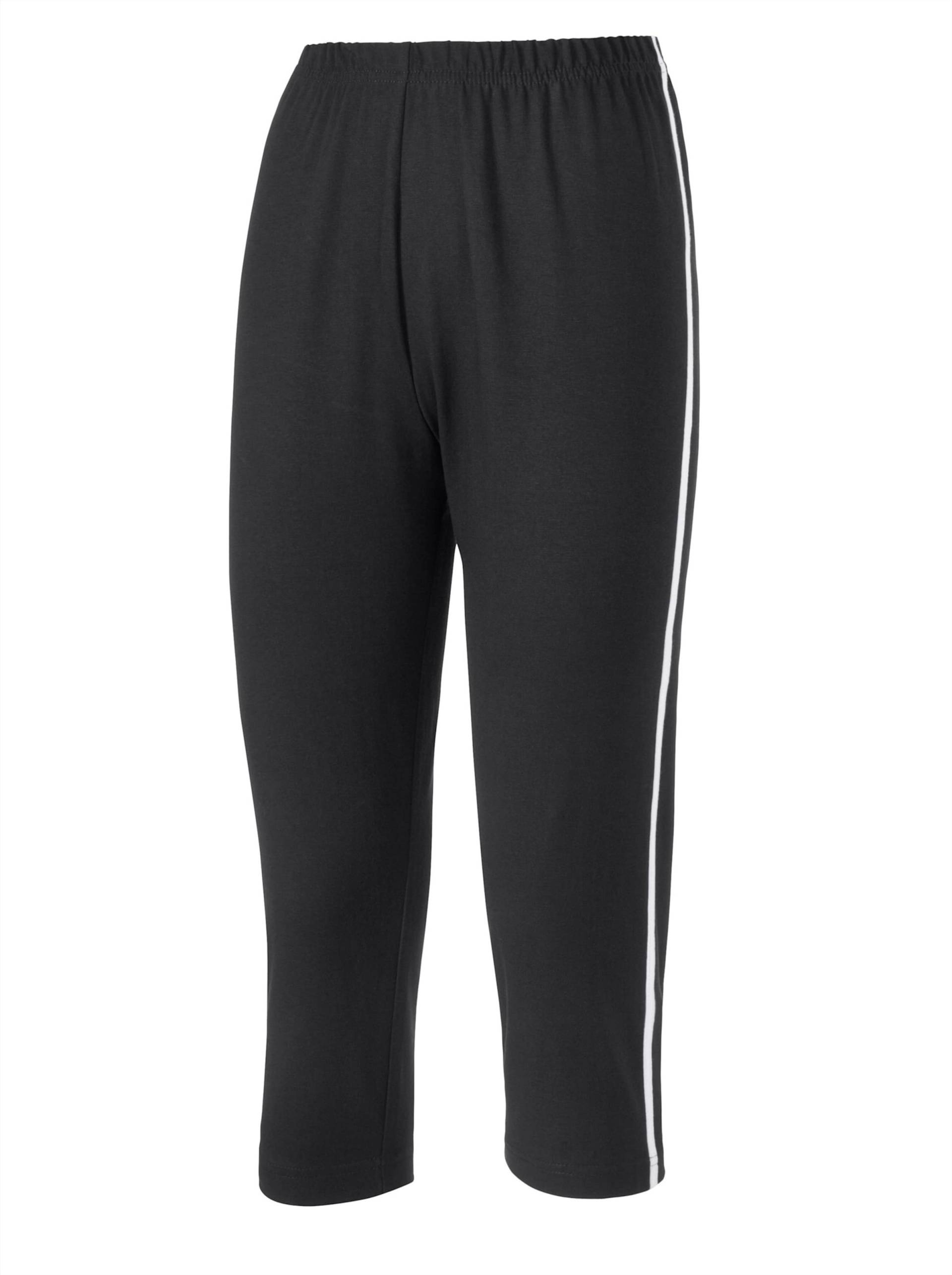 Capri-Leggings in schwarz-weiß von heine von heine