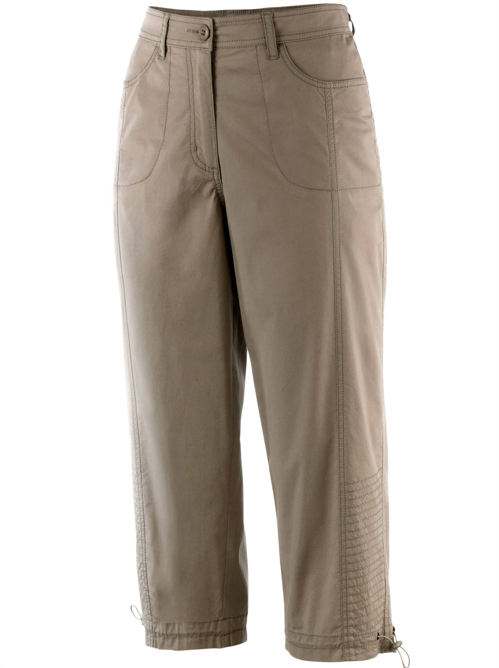 Caprihose in taupe von heine von heine