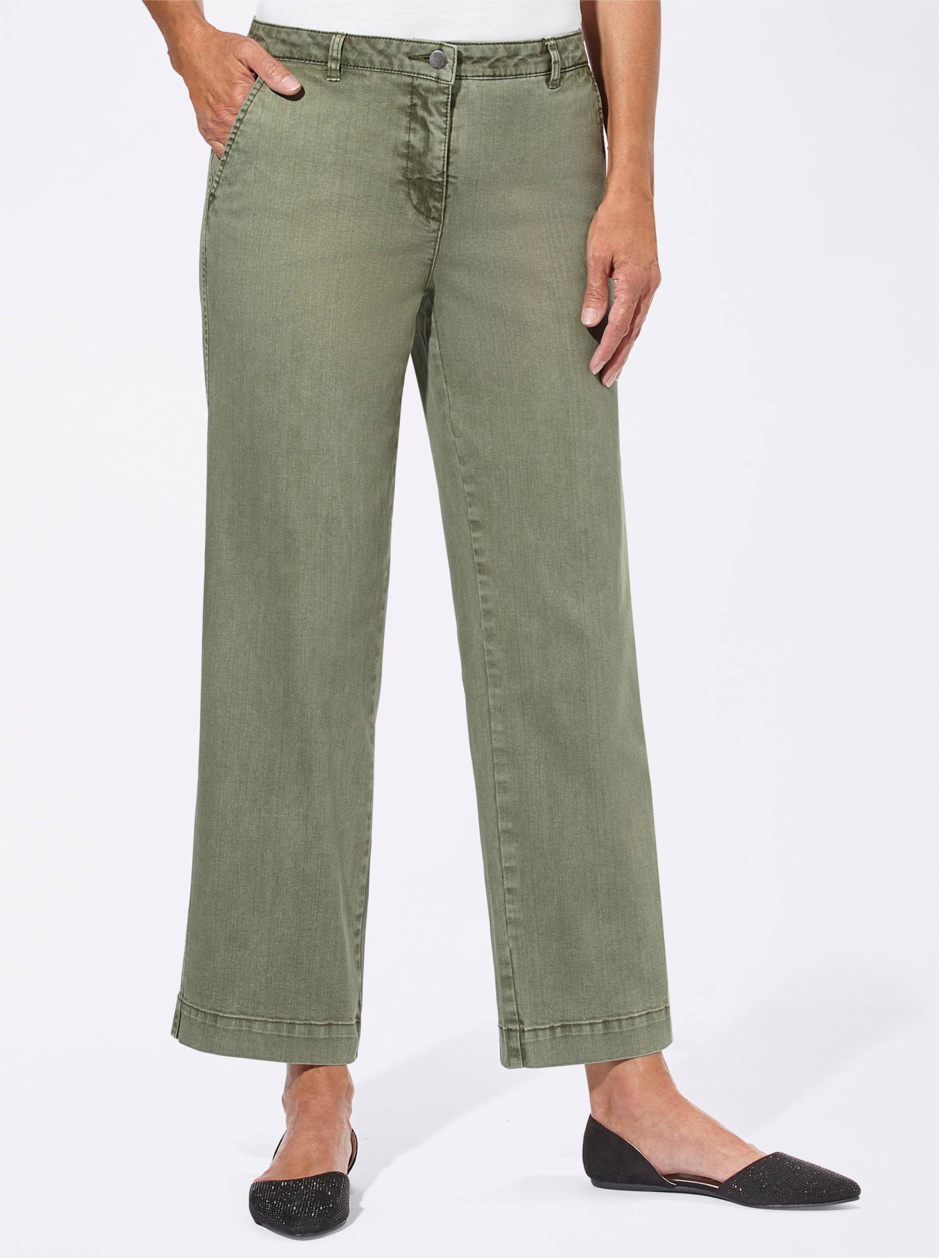 Culotte in khaki von heine von heine