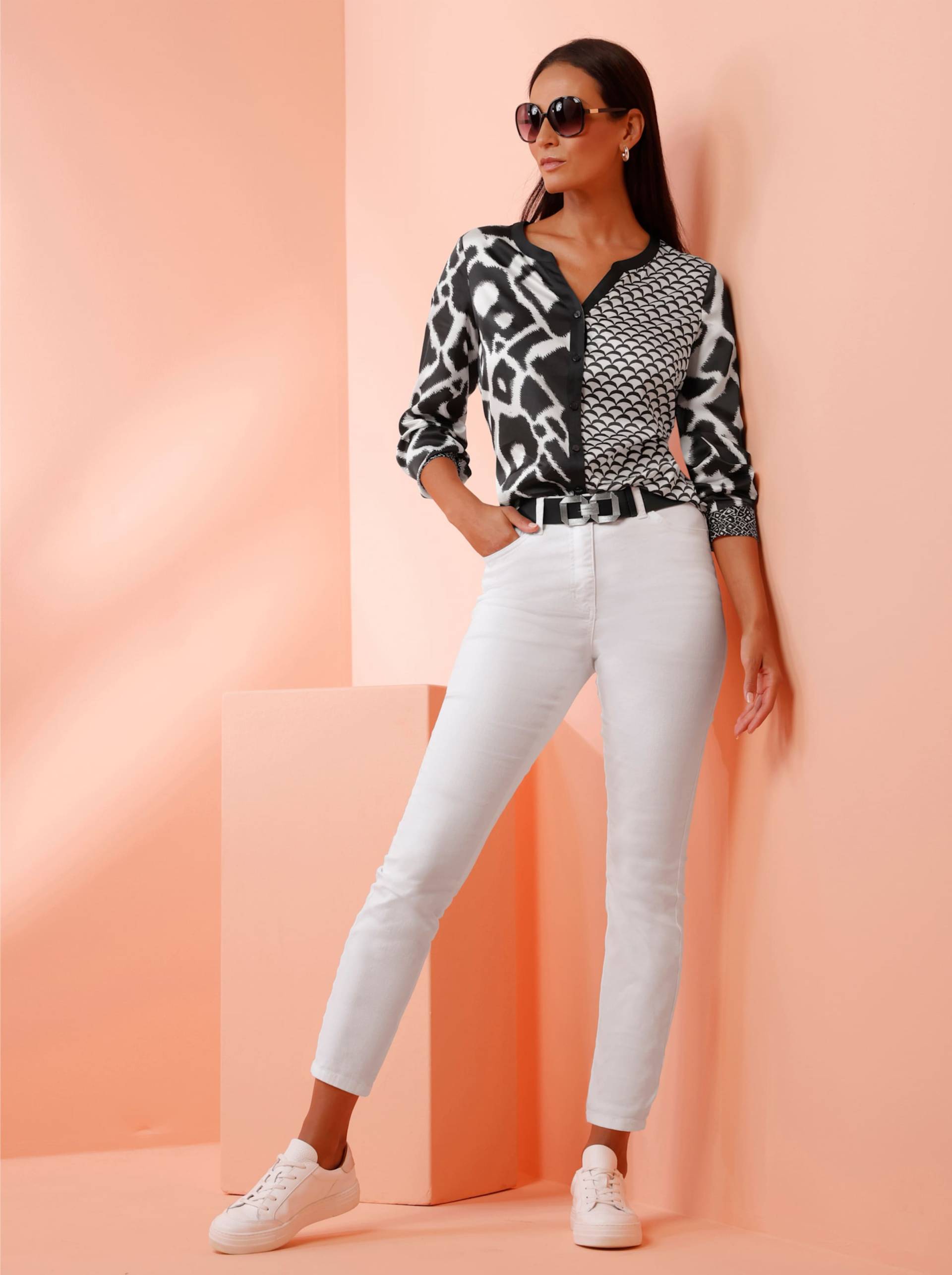 Druckbluse von heine