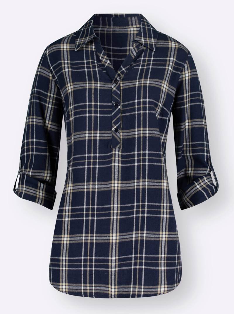 Flanellbluse Flanellbluse von heine