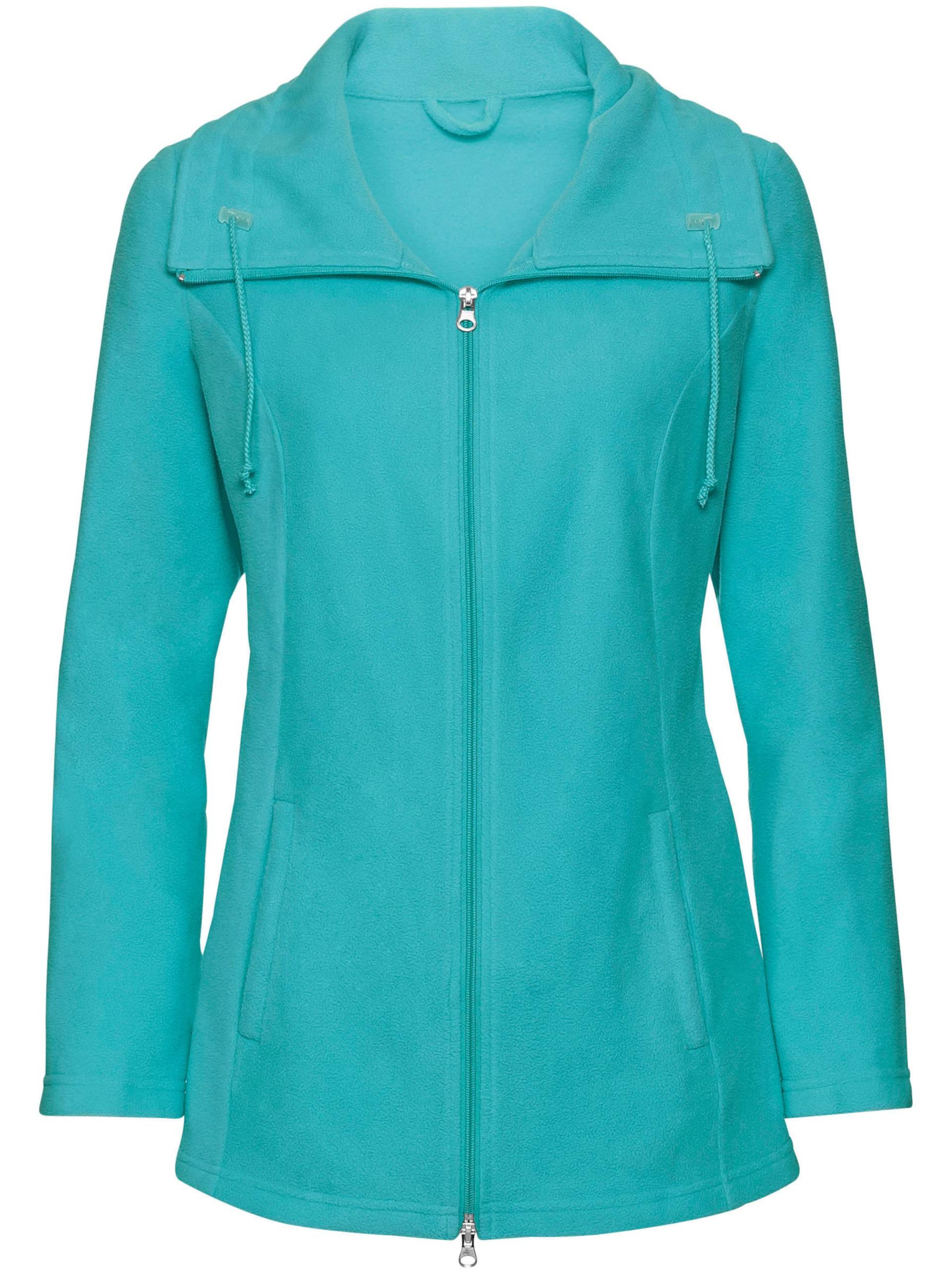 Fleecejacke in aqua von heine von heine