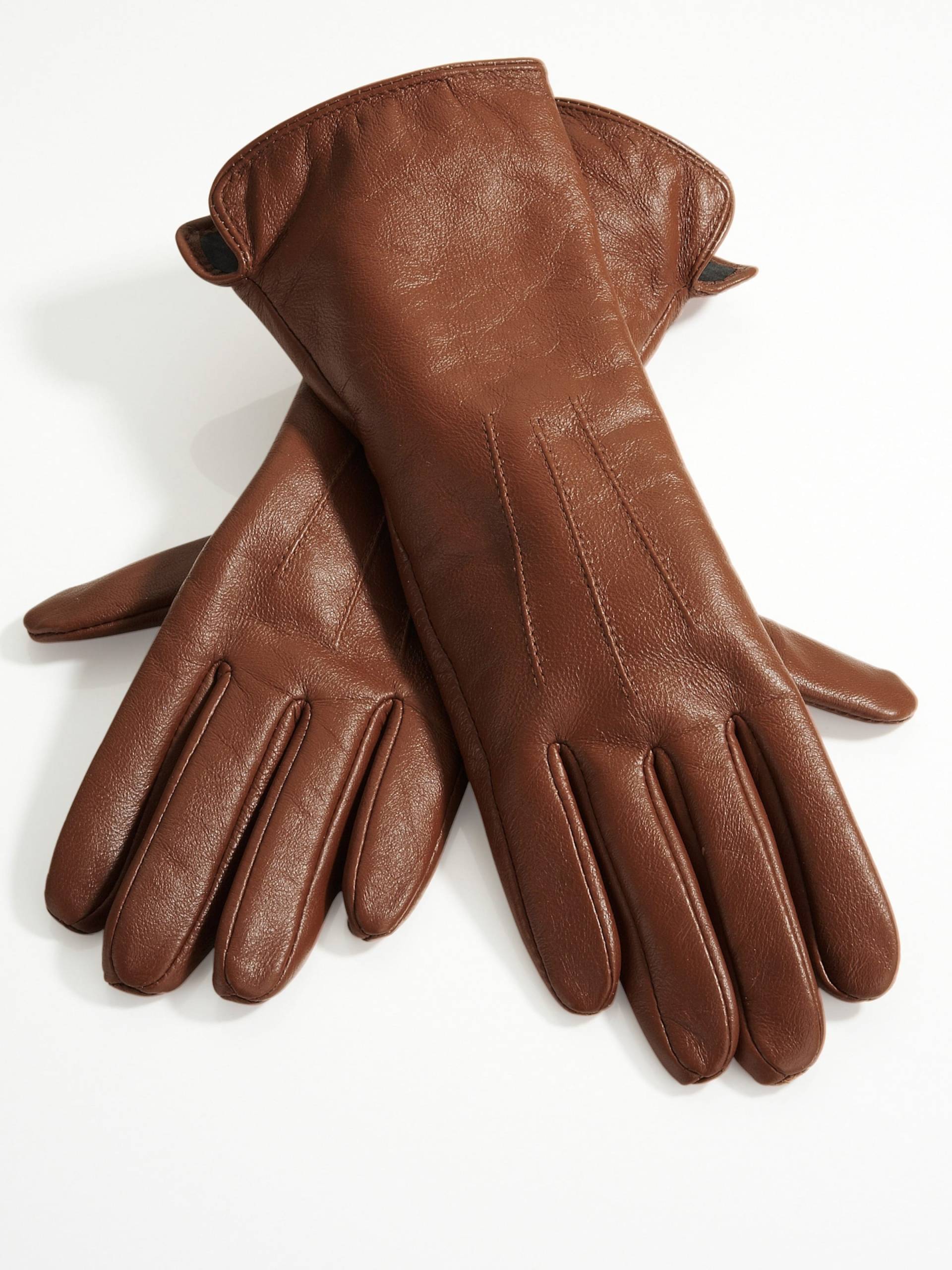 Handschuhe in cognac von heine von heine