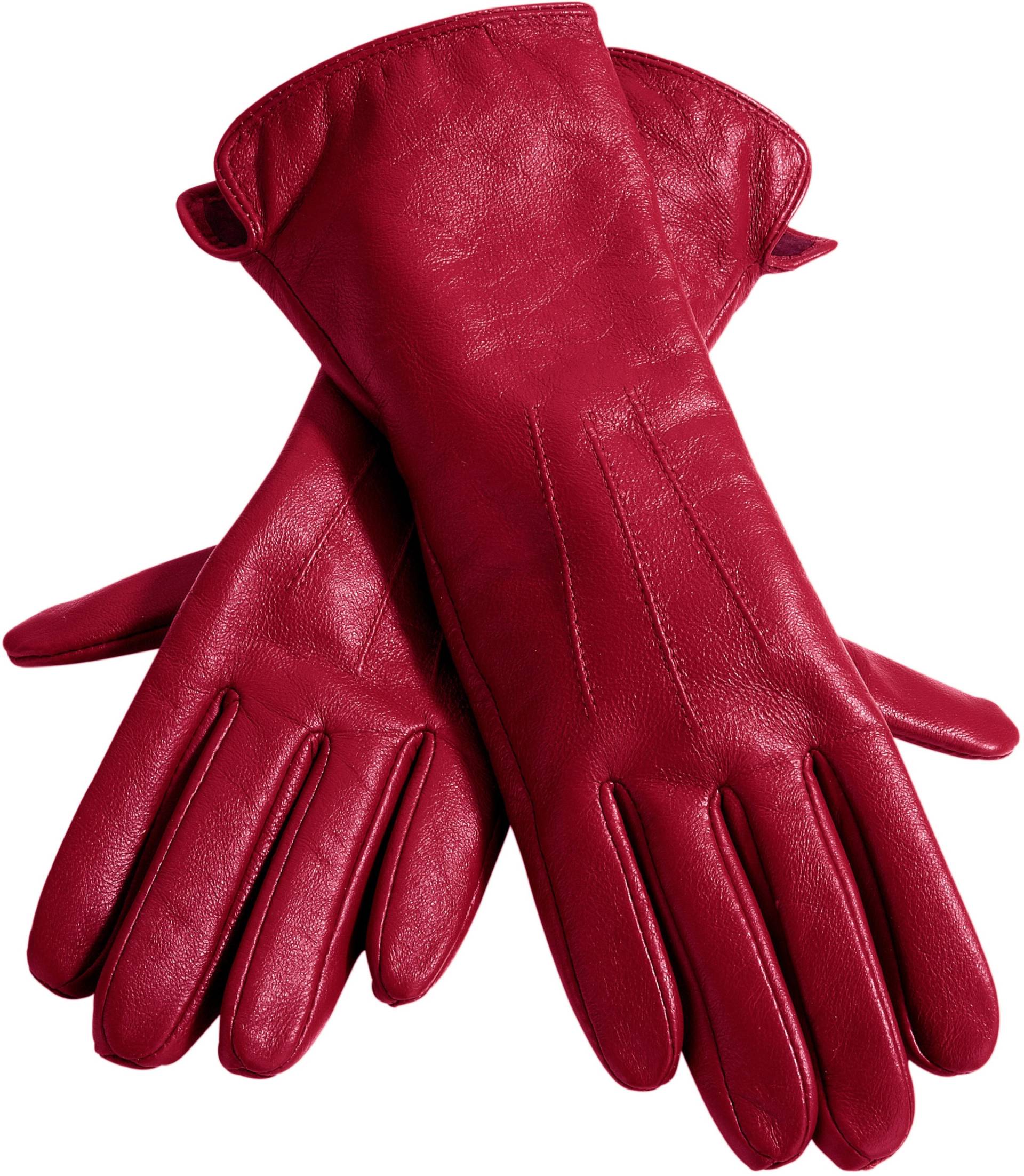 Handschuhe in rot von heine von heine