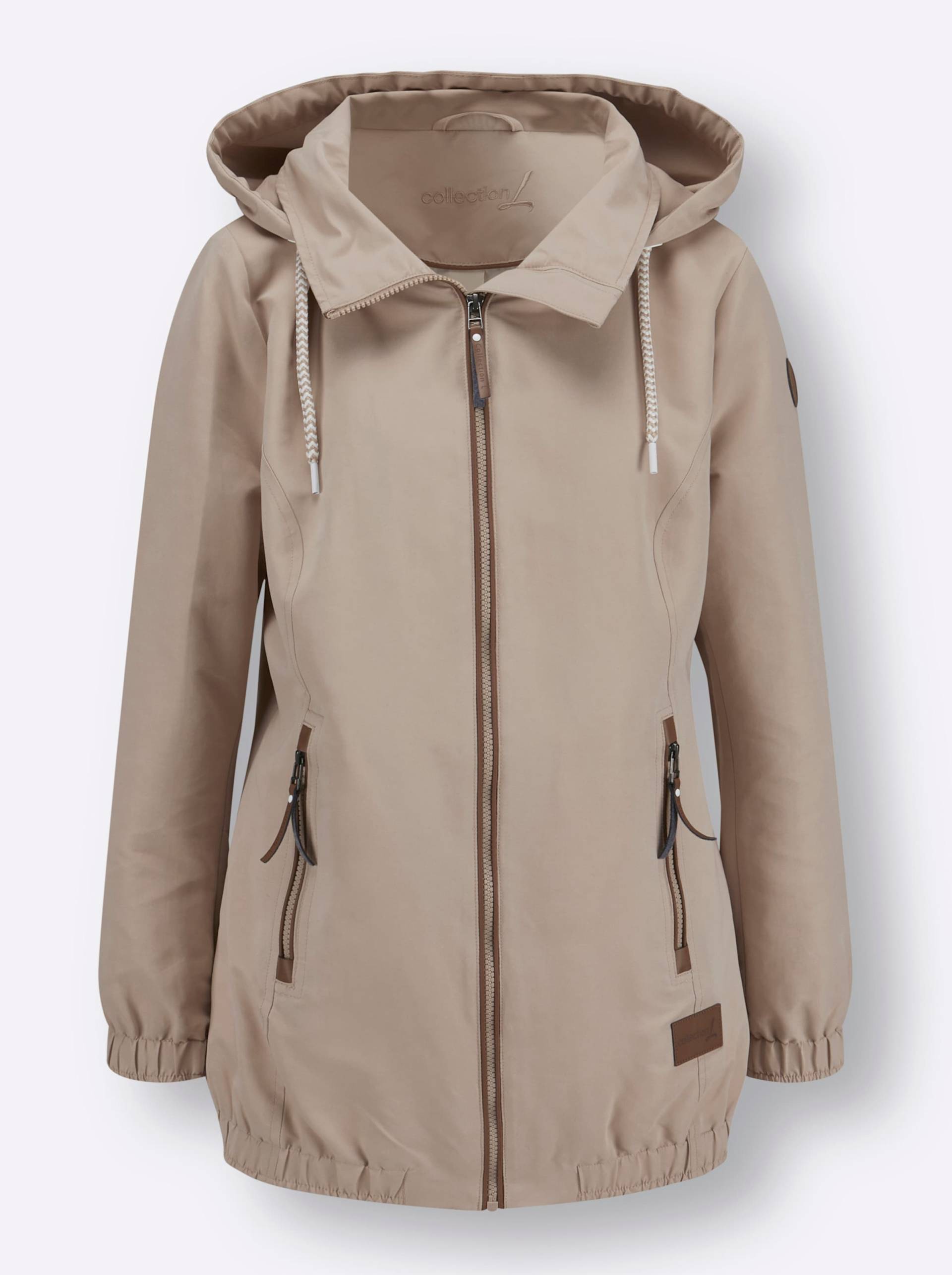 Jacke in beige von heine von heine