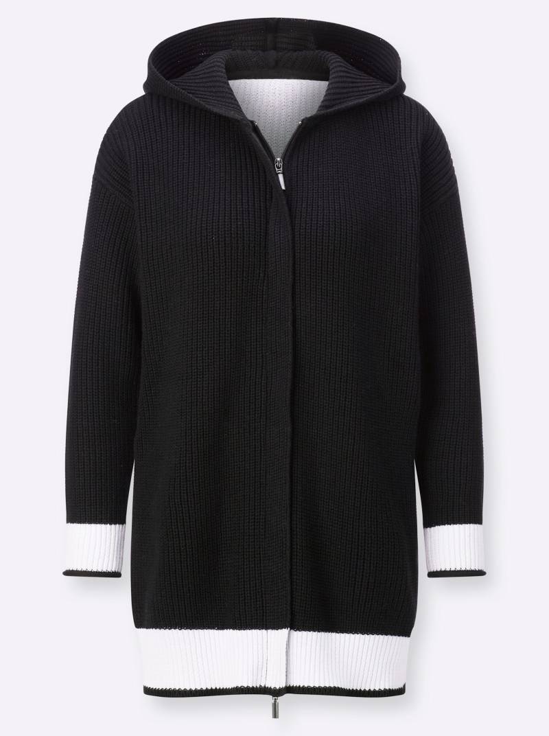 Kapuzenstrickjacke von heine