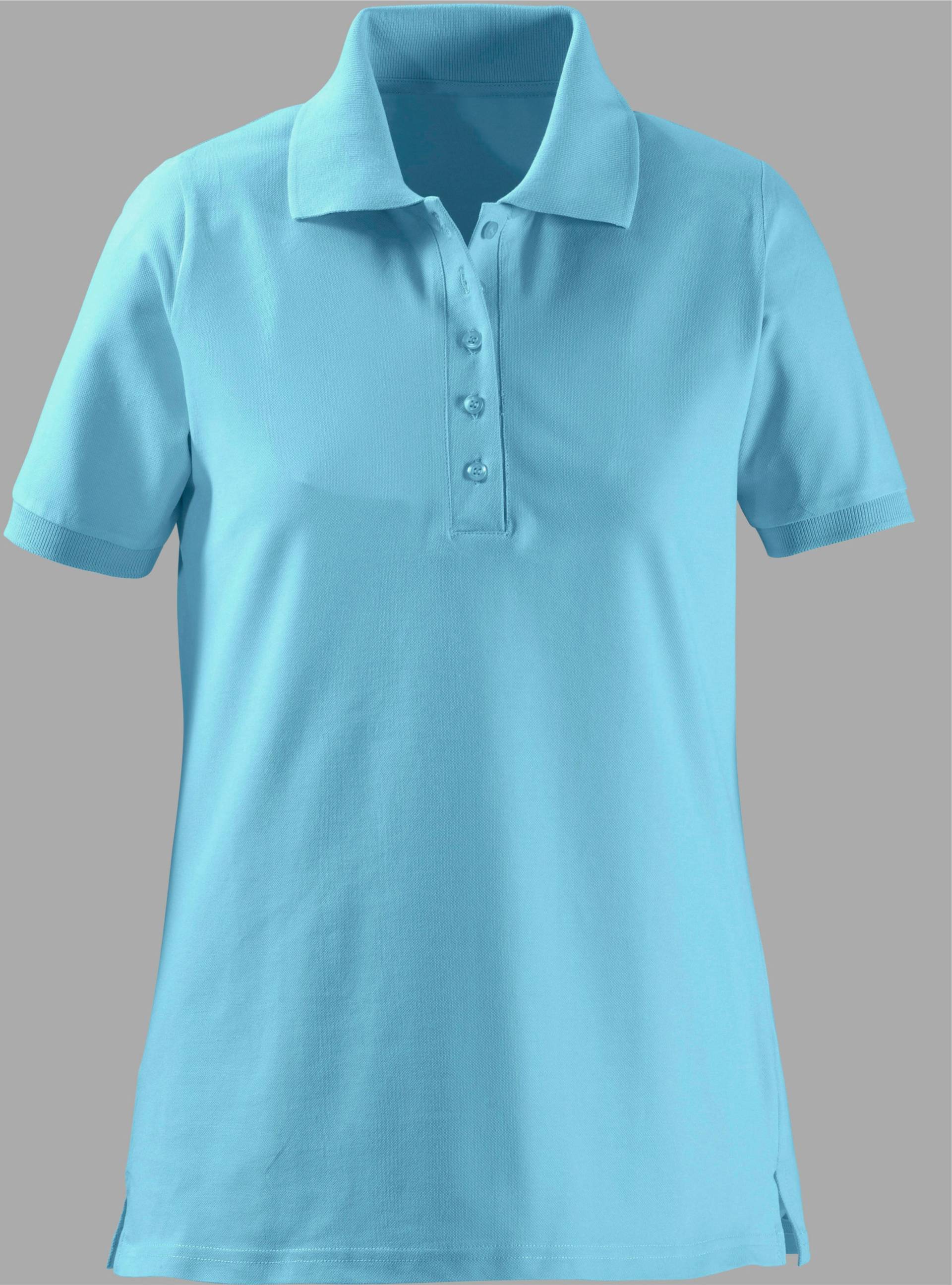 Poloshirt in aqua von heine von heine