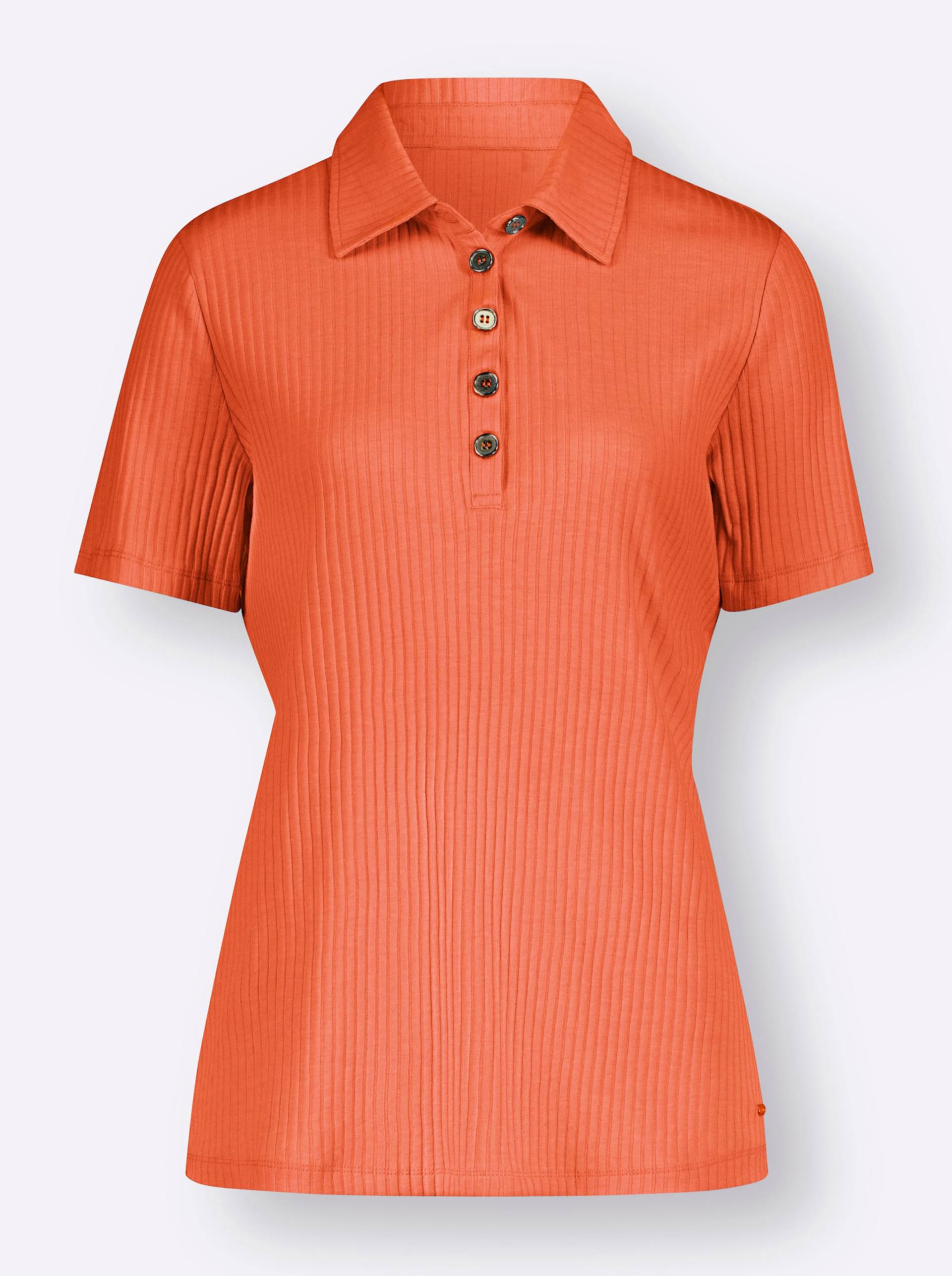 Poloshirt in orange von heine von heine