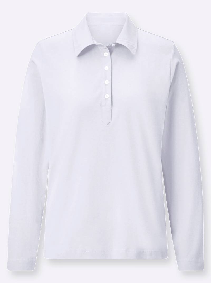 Langarm-Poloshirt Langarm-Poloshirt von heine