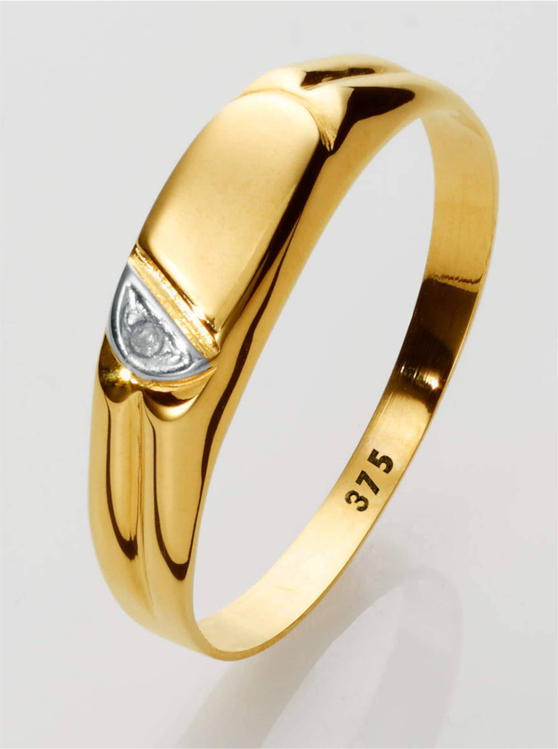 Ring in Gelbgold 375 von heine von heine