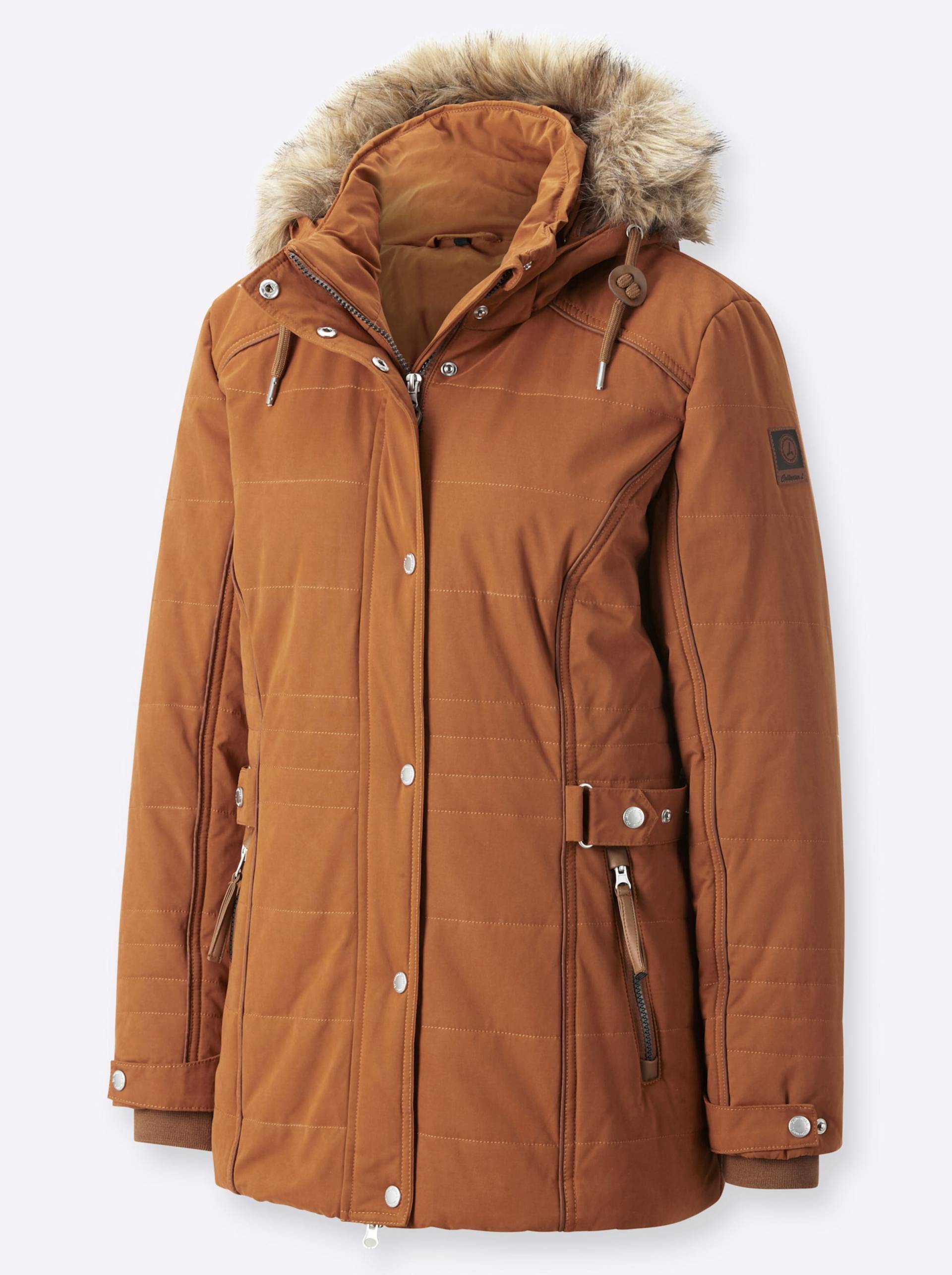 Steppjacke in cognac von heine von heine