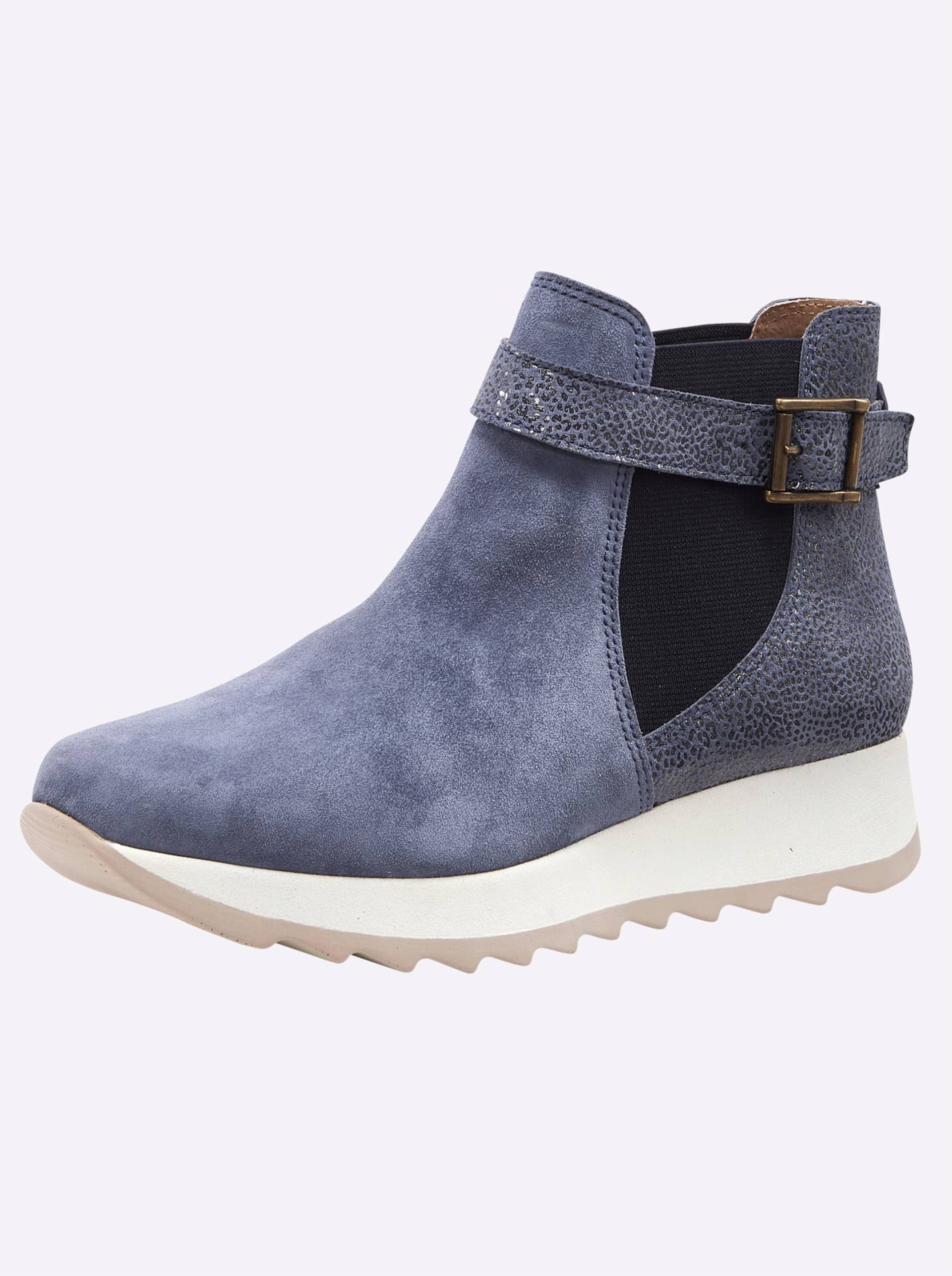 Stiefelette in blau von heine von heine