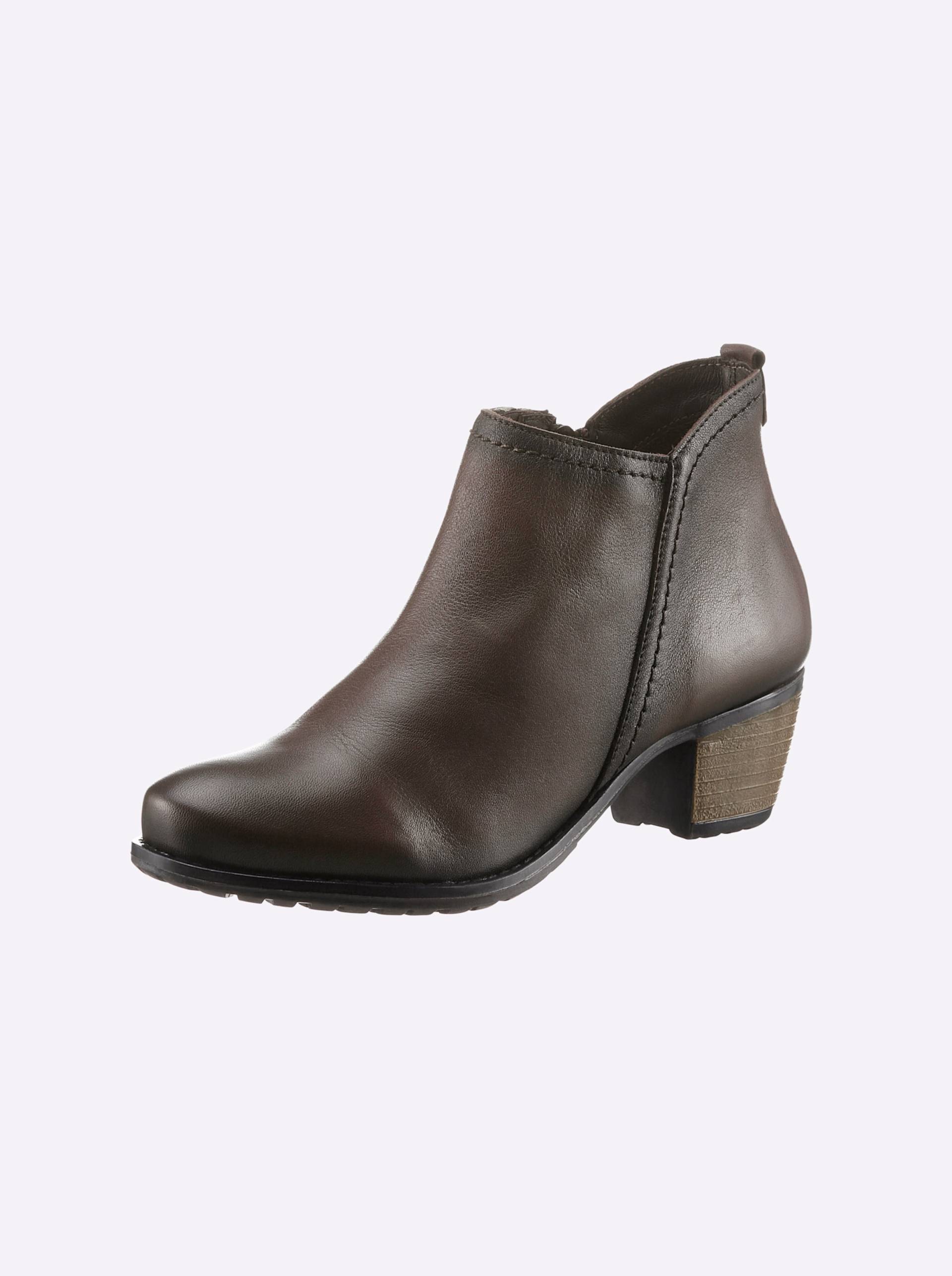 Stiefelette in braun von heine von heine