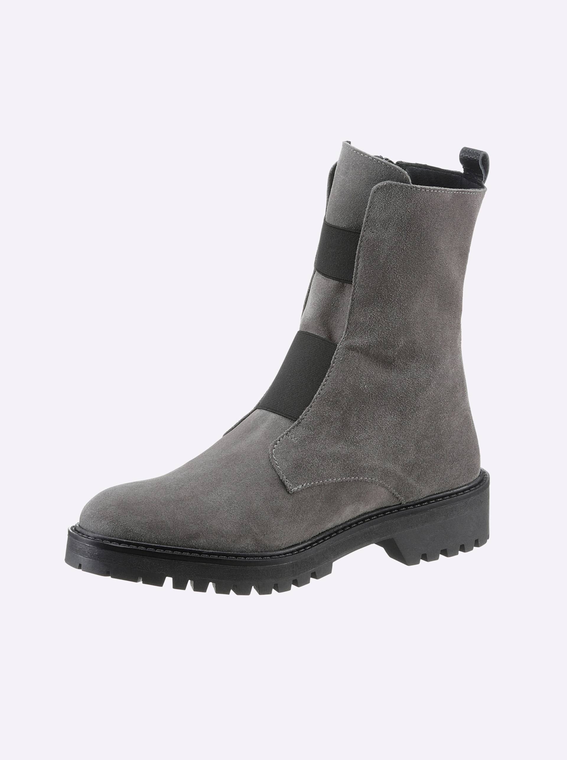 Stiefelette in grau von heine von heine