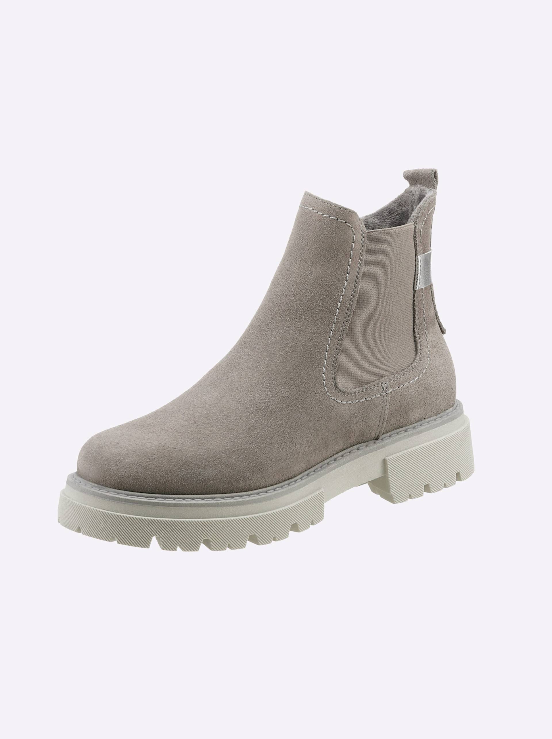 Stiefelette in grau von heine von heine