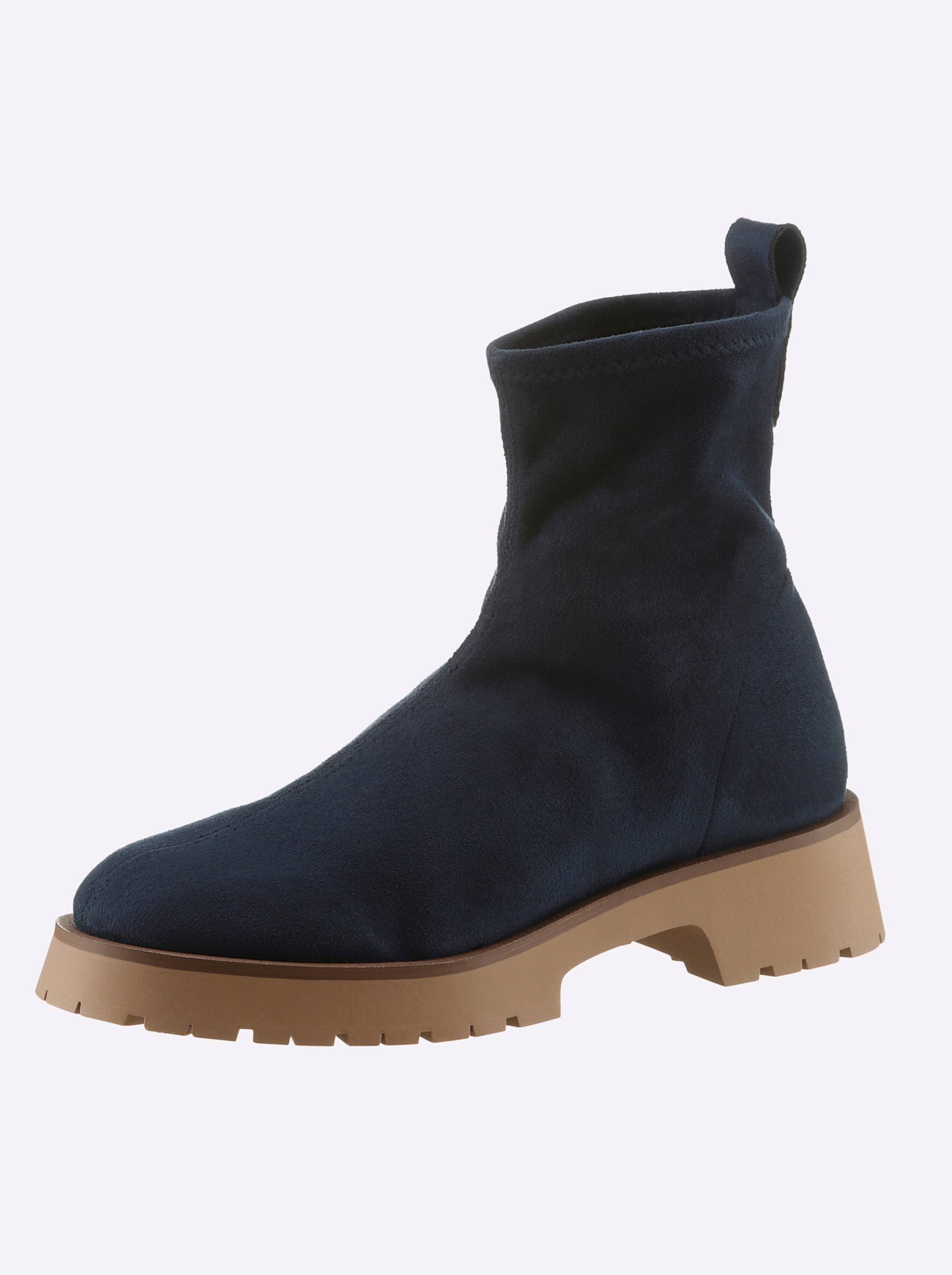 Stiefelette in marine von heine von heine