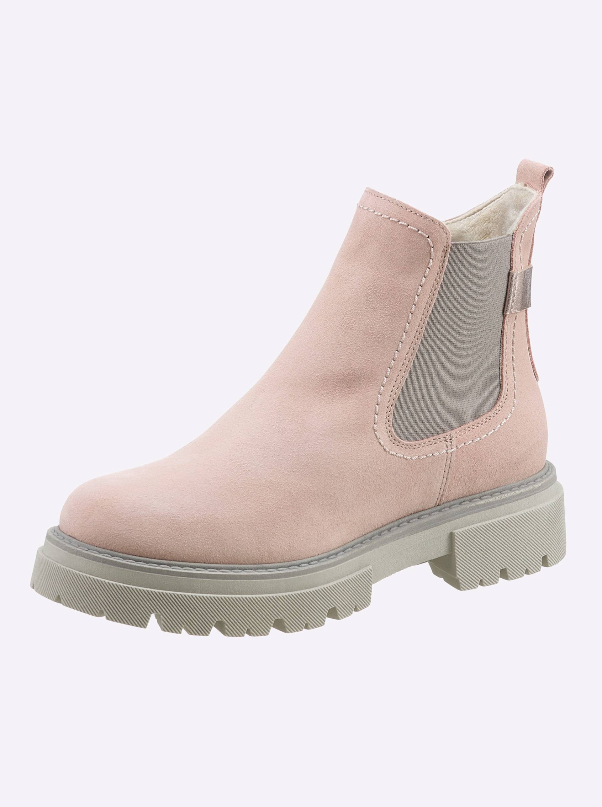 Stiefelette in rose von heine von heine